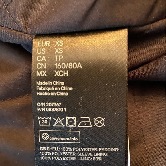 H&M Oversized Jacquard Weave Shirt Jacket Size XS - Picture 8 of 9